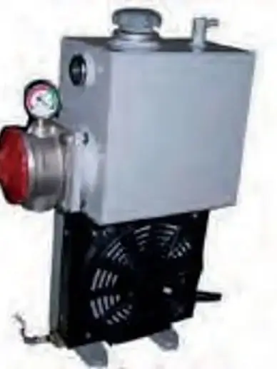 Hydraulic oil cooler complete - 24 V-