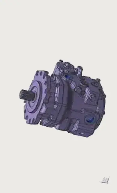 R A4VG145 EP Rexroth main pump Series 40